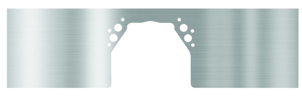 C/E3702 Big Block Mopar Front Motor Plate (Aluminum)