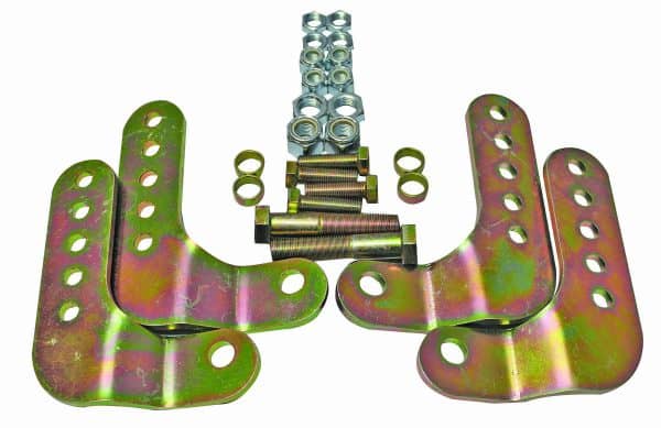 C/E3721 Adjustable Shock Mount Kit with No Weld on Housing Brackets