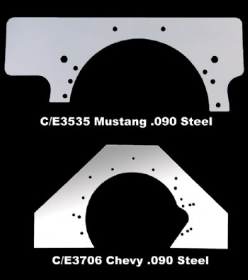 Steel Mid-Mount Plates