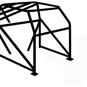 C/E0600 -10-Pt. Roll Cage: 1-3/4" x .134" Mild Steel