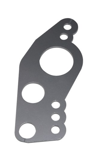 C/E3514-2 - 1/4" Mild Steel 4-Link Housing Bracket-W/O Shock Mount, 3/4" holes. (ea)