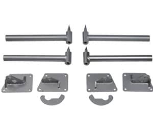 C/E4121 -TWO PIECE LIGHT WEIGHT "PRO" HINGE KIT - MOLY