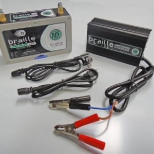 BI68L -BRAILLE 16V BATTERY AND CHARGER COMBO