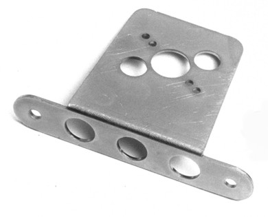 C/E3997L -Bolt-On Fastener Bracket, left. (Ten Pack)