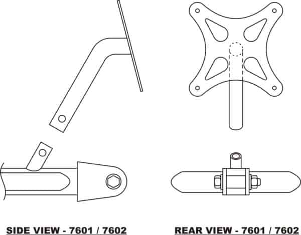 C/E7602 -Parachute Pack Mount