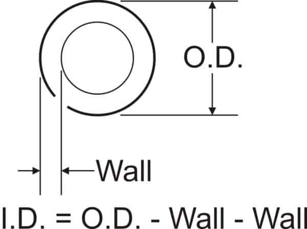 MIS1102 -5/16" O.D.. x .058" WALL DOM