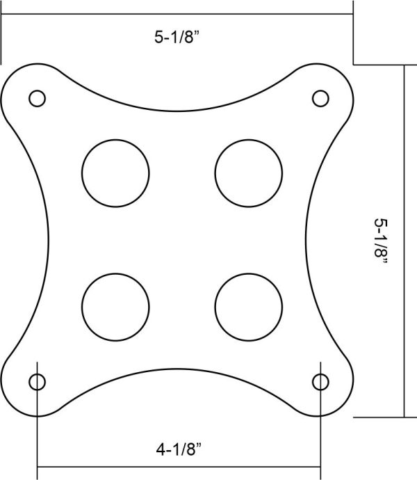C/E7602-1 Parachute Pack Mounting Plate - Image 2