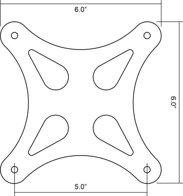 C/E7602-1B Parachute Pack Mounting Plate (Lg) - Image 2