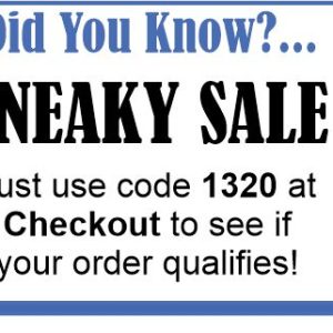 C/E9993 Sneaky Sale
